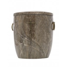 Urna kompozit ívelt barna keresztes Urna kompozit ívelt barna keresztes